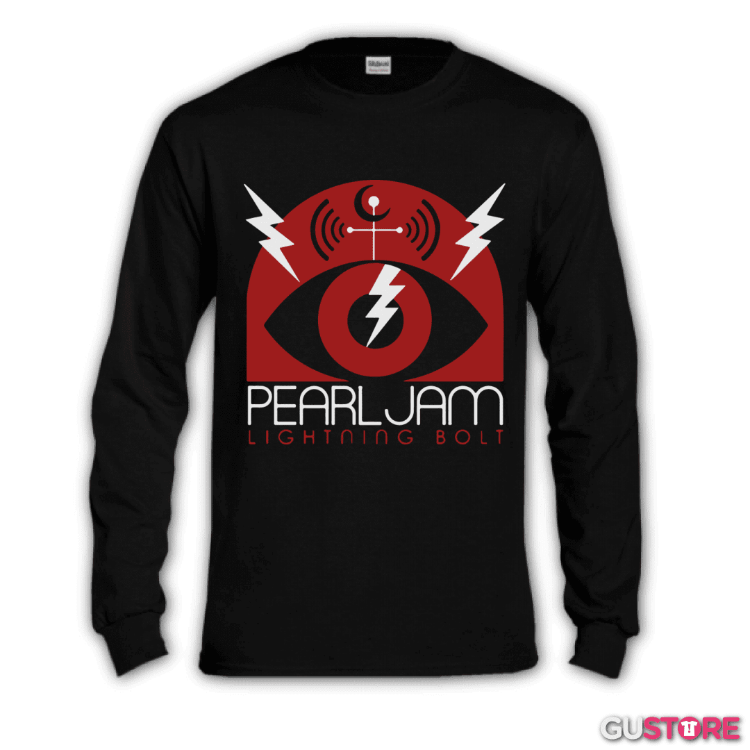 Polera manga larga Pearl Jam - Lightning BolT