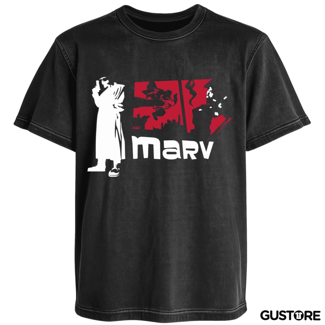Polera desgastada Sin City - Marv