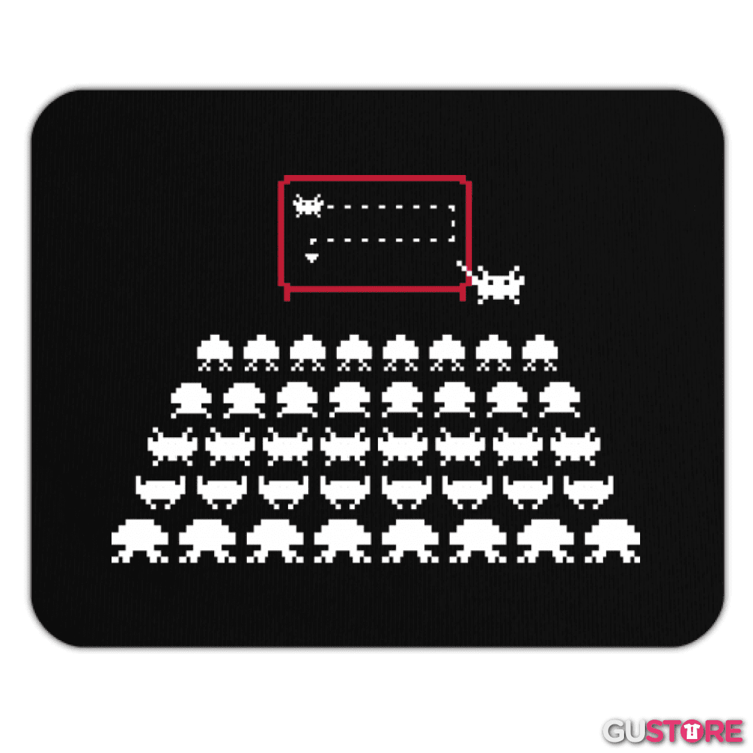 Mousepad Space Invaders