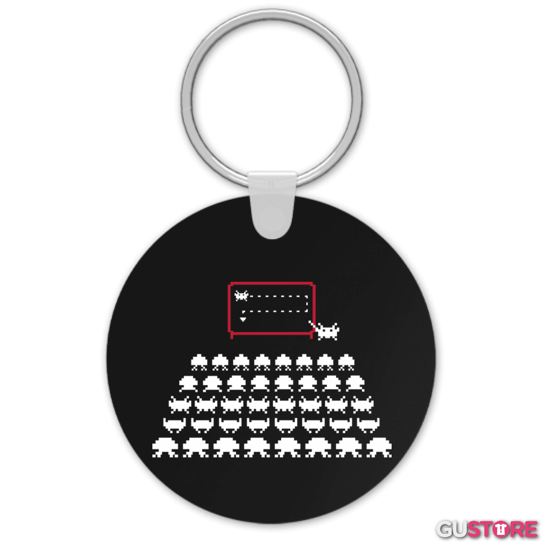 Llavero Space Invaders