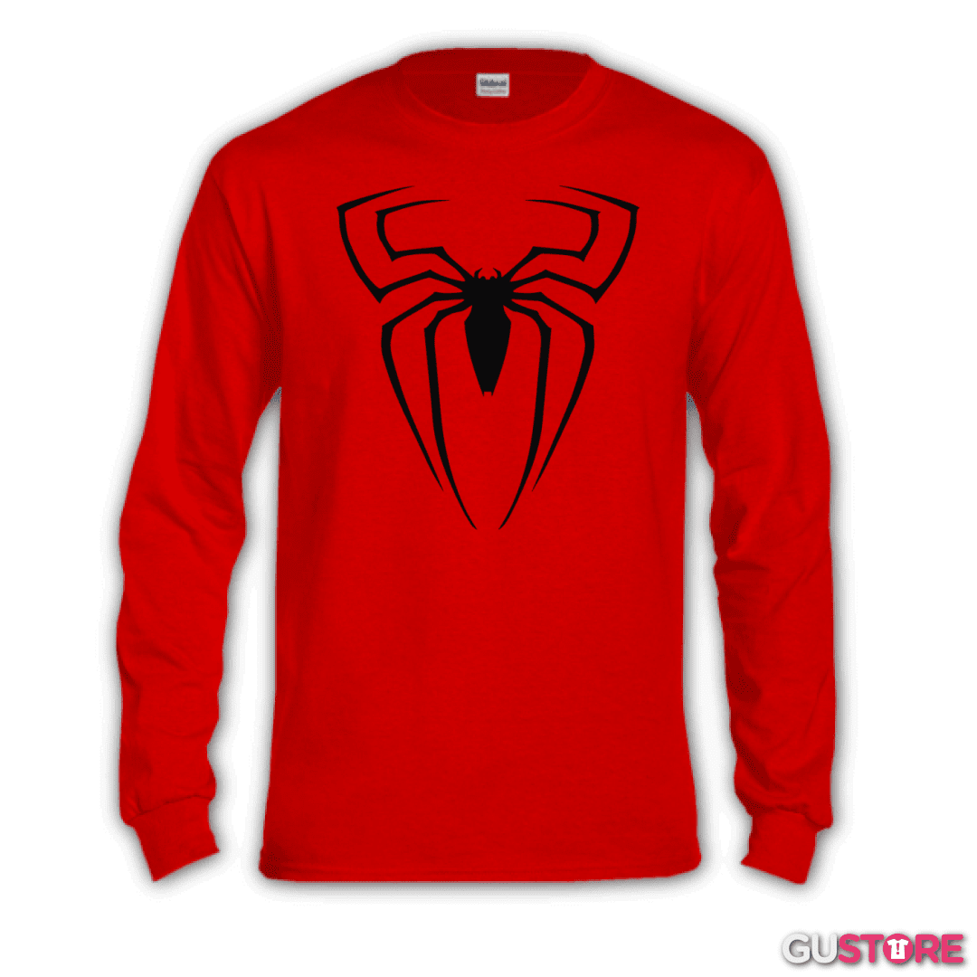Polera manga larga Araña Logo