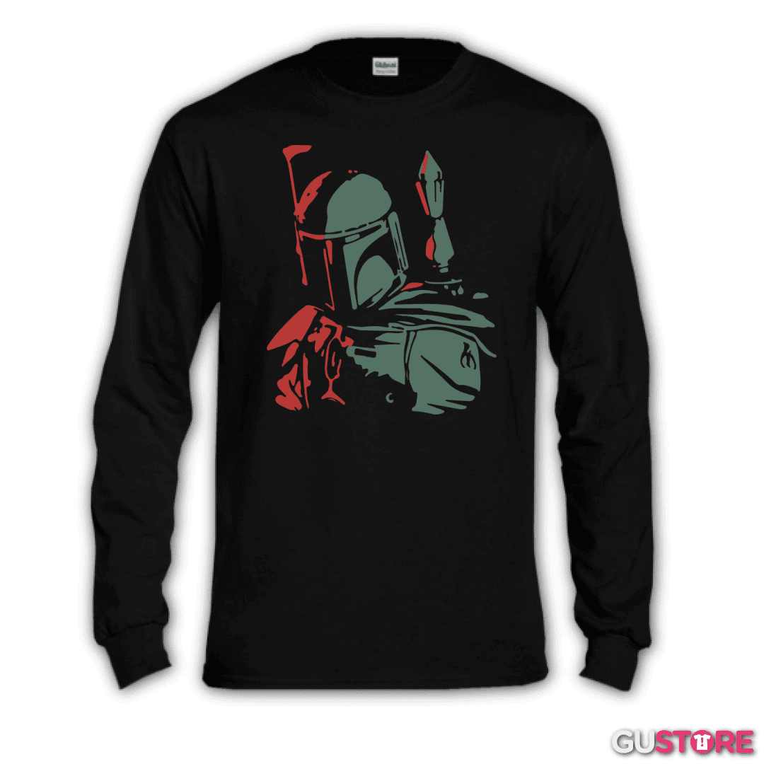 Polera manga larga Star Wars - Boba Fett