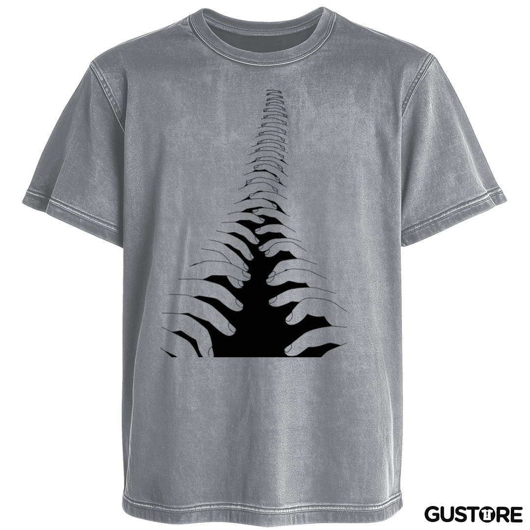 Polera desgastada cierre