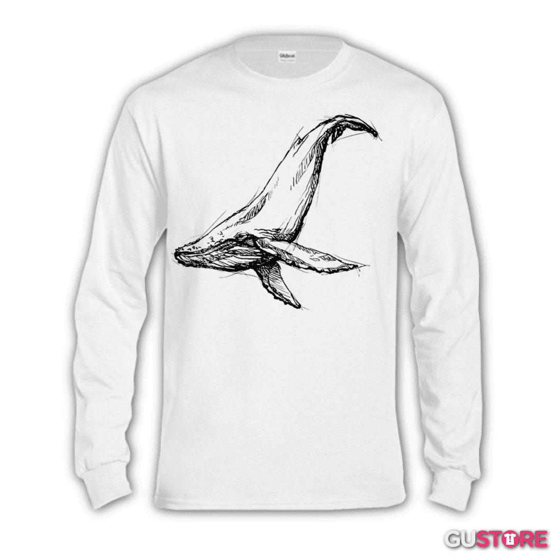 Polera manga larga Ballena