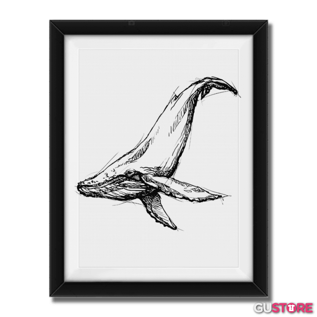 Cuadro decorativo Ballena