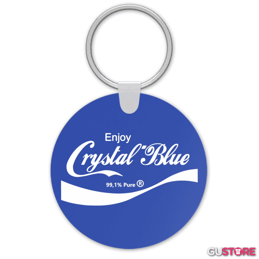 Llavero Enjoy Crystal Blue