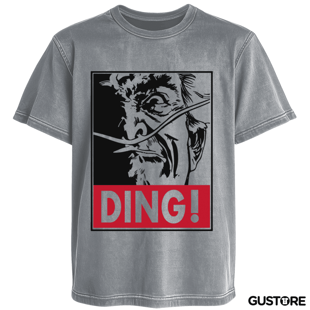 Polera desgastada Ding