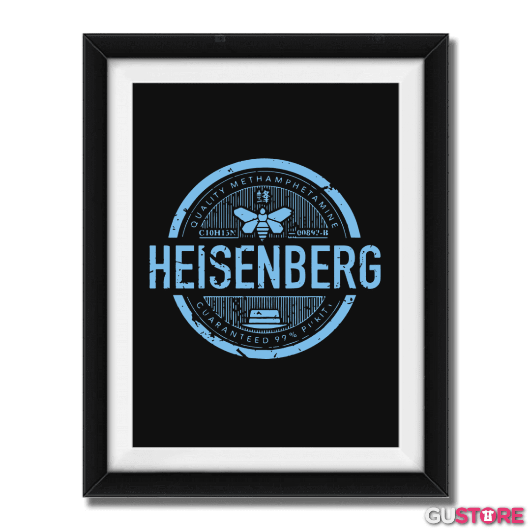 Cuadro decorativo Heisenberg quality