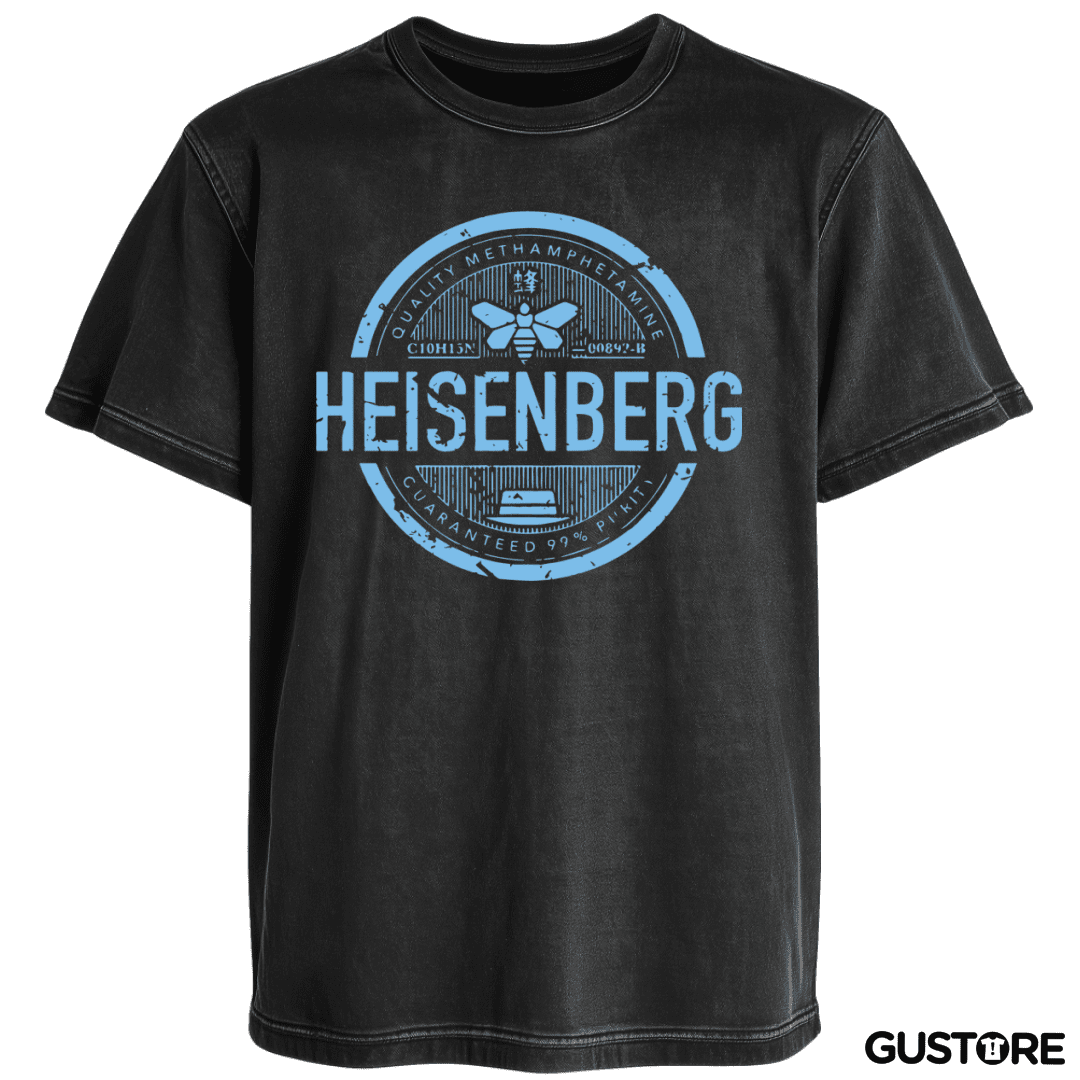 Polera desgastada Heisenberg quality