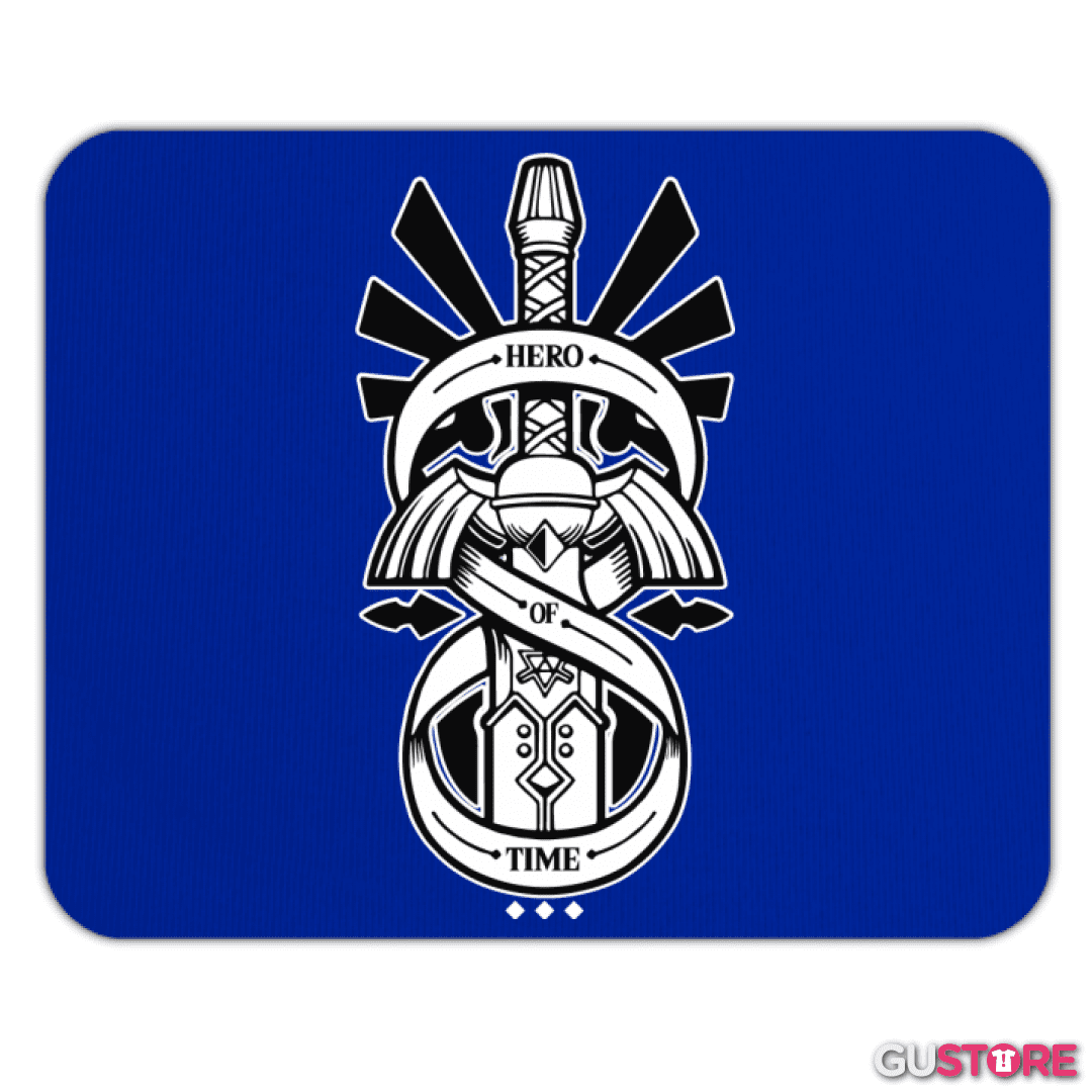 Mousepad The Legend Of Zelda - Hero Of Time