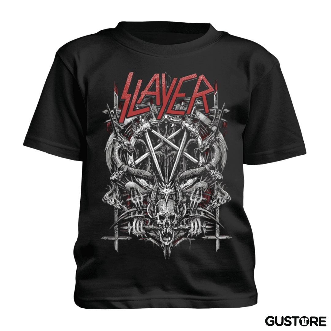 Polera de niño Slayer 7