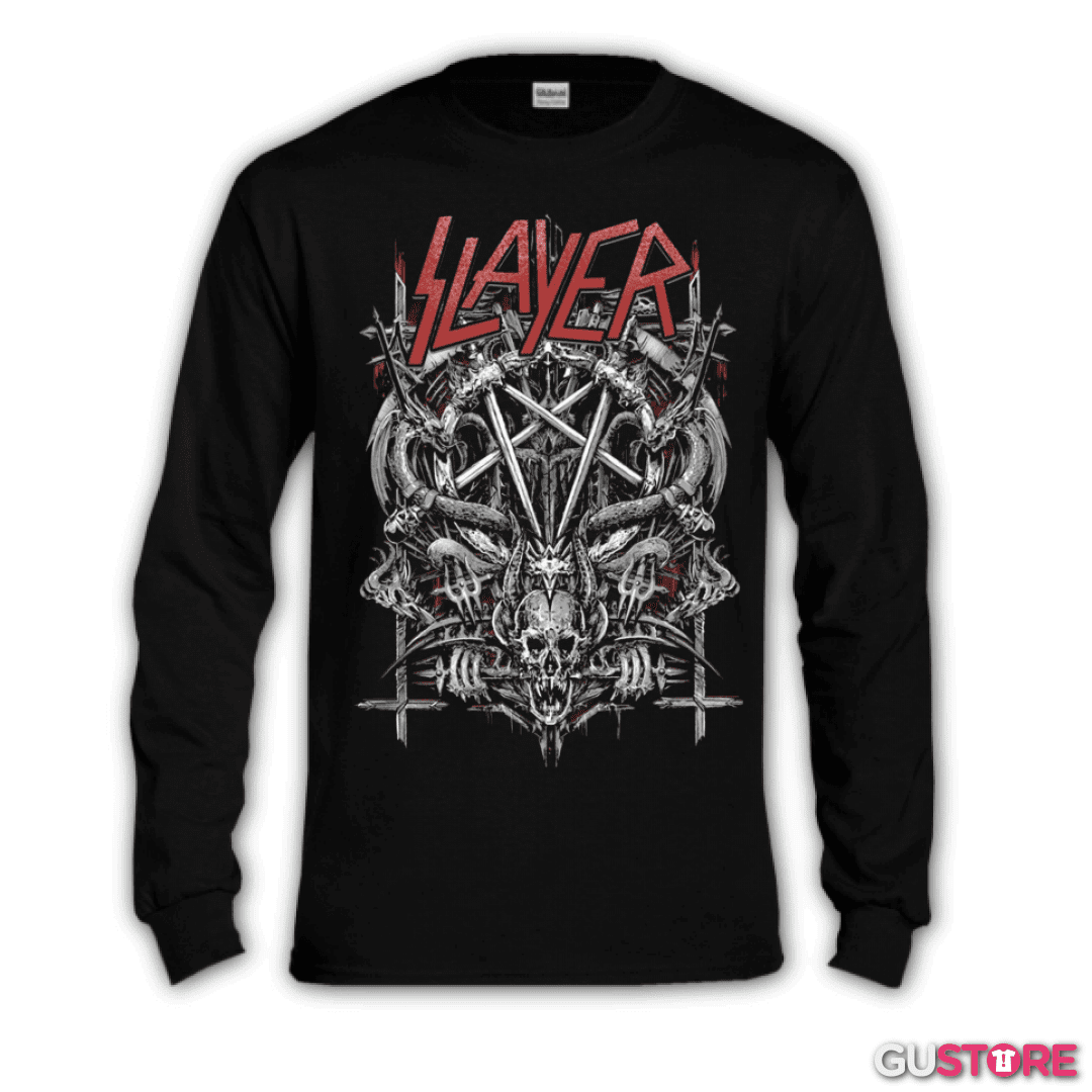 Polera manga larga Slayer 7