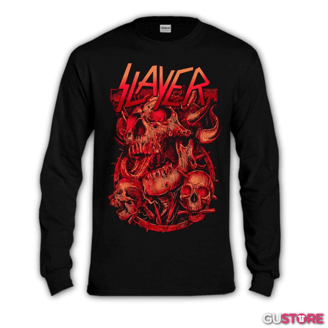Polera manga larga Slayer 9
