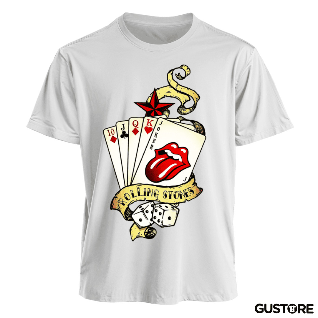 Polera Rolling Stones Full colors