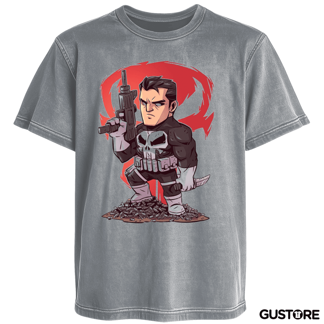 Polera desgastada Chibi El que castiga