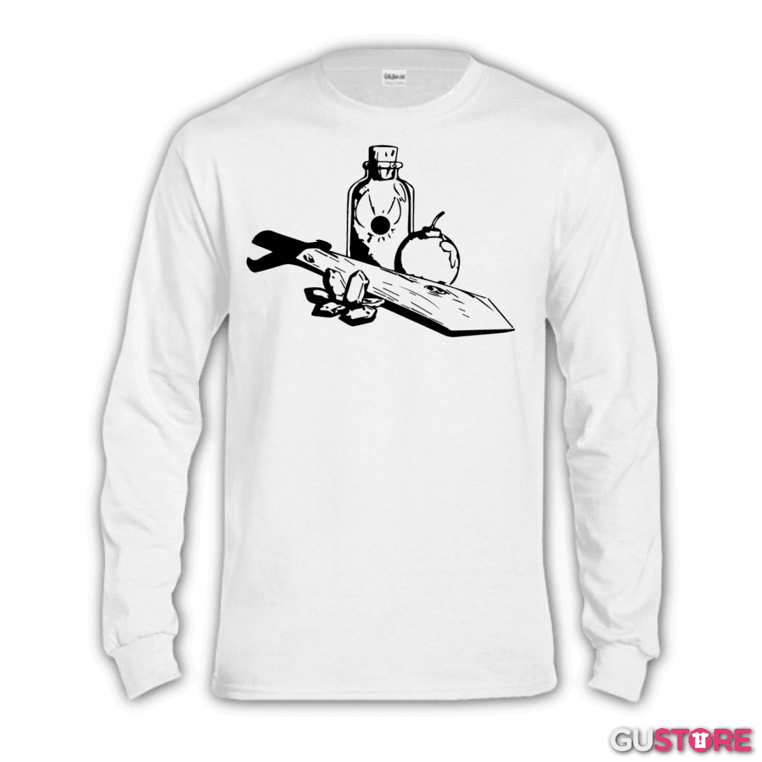 Polera manga larga The Legend Of Zelda - Items