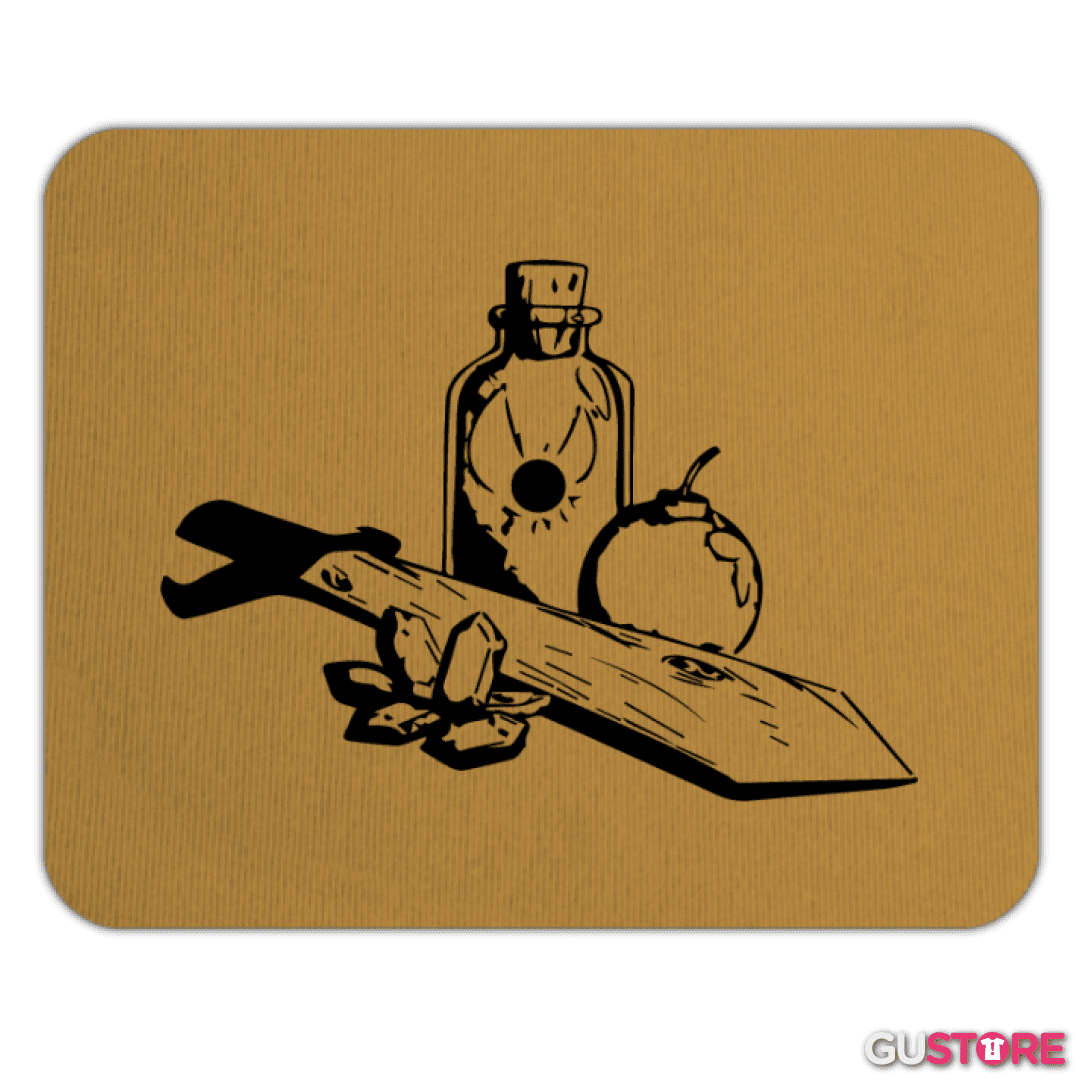 Mousepad The Legend Of Zelda - Items