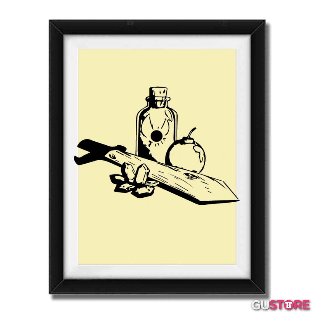 Cuadro decorativo The Legend Of Zelda - Items