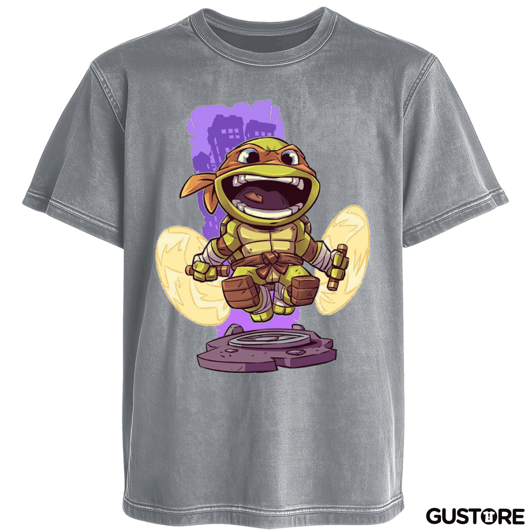 Polera desgastada Chibi Mikey