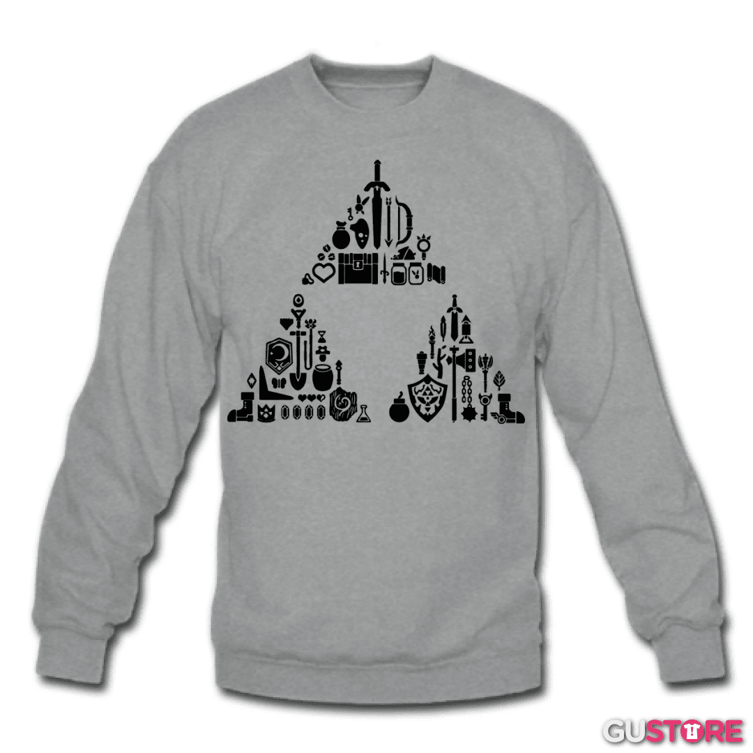 Poleron polo The Legend Of Zelda - Items Triforce