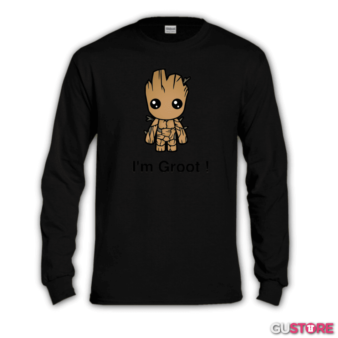 Polera manga larga Groot