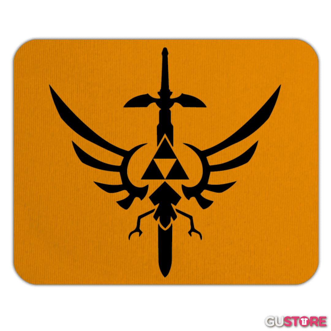 Mousepad The Legend Of Zelda - Shield And Sword