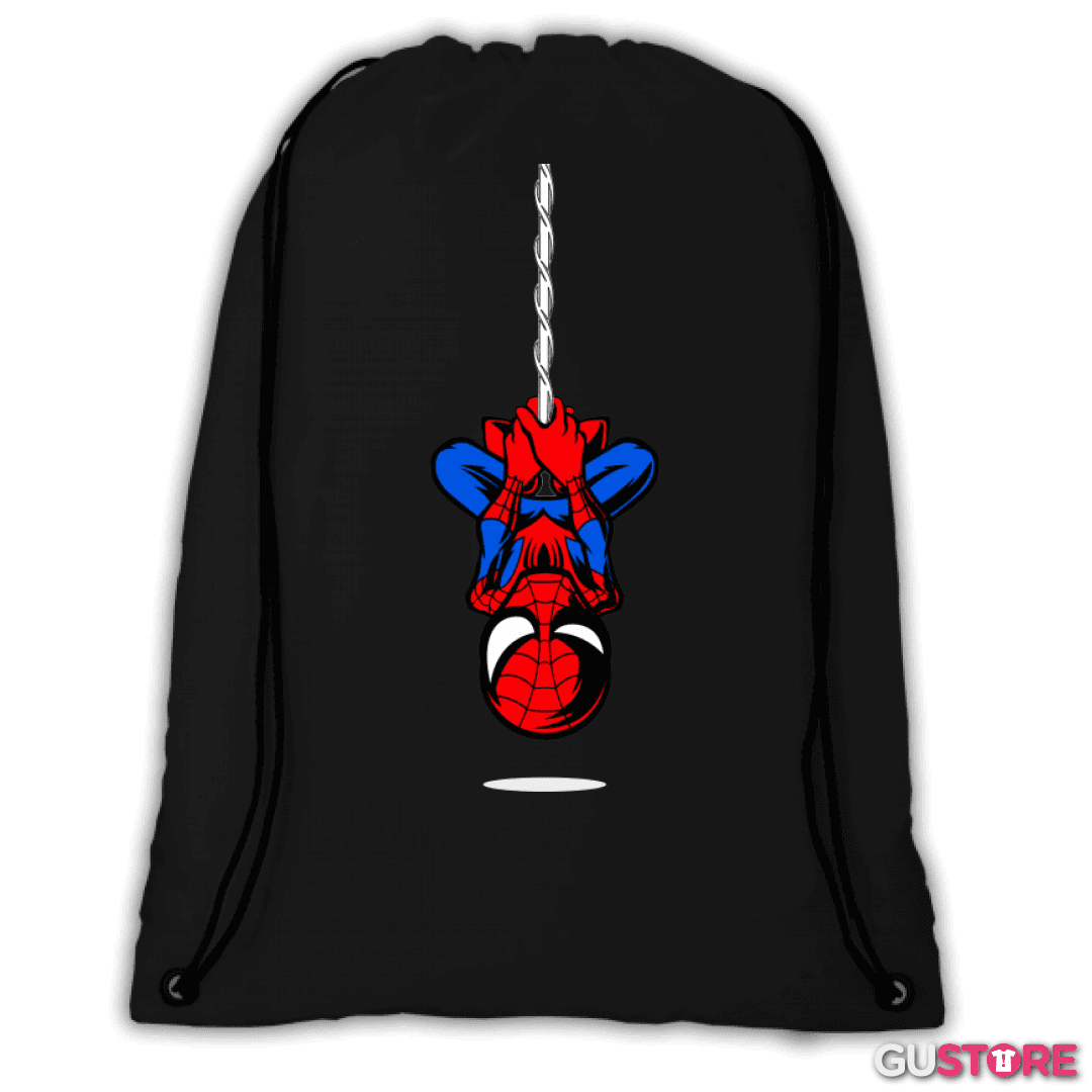Mochila Hombre araña colgando