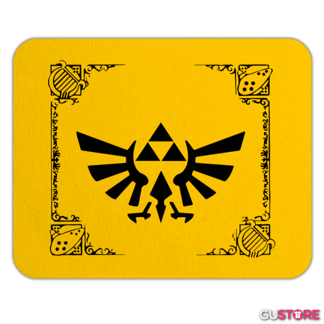 Mousepad The Legend Of Zeda - Trifuerza 3ds