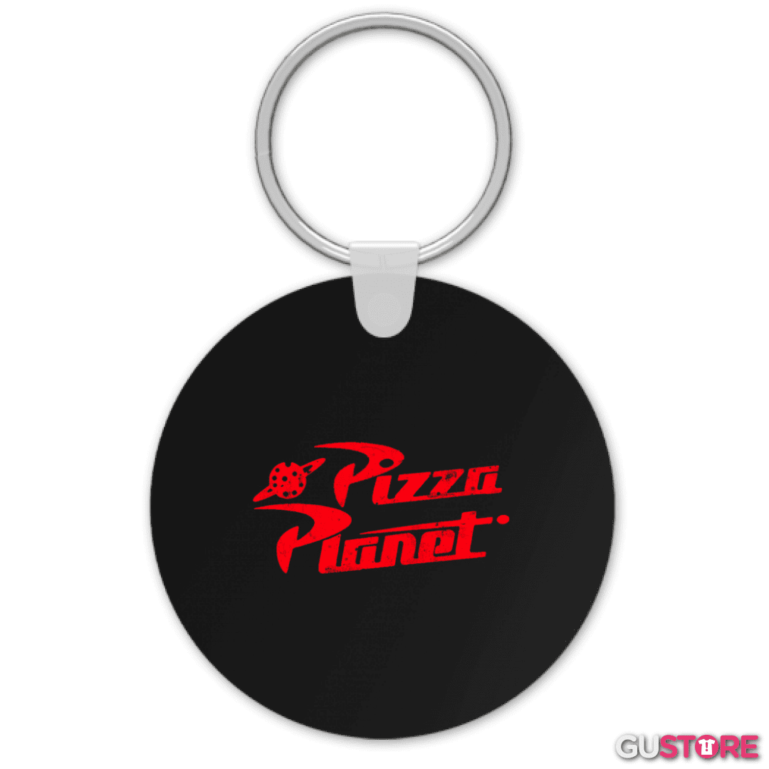Llavero pizza planet