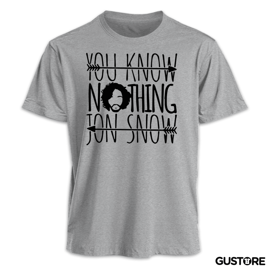 Polera You know nothing jon snow