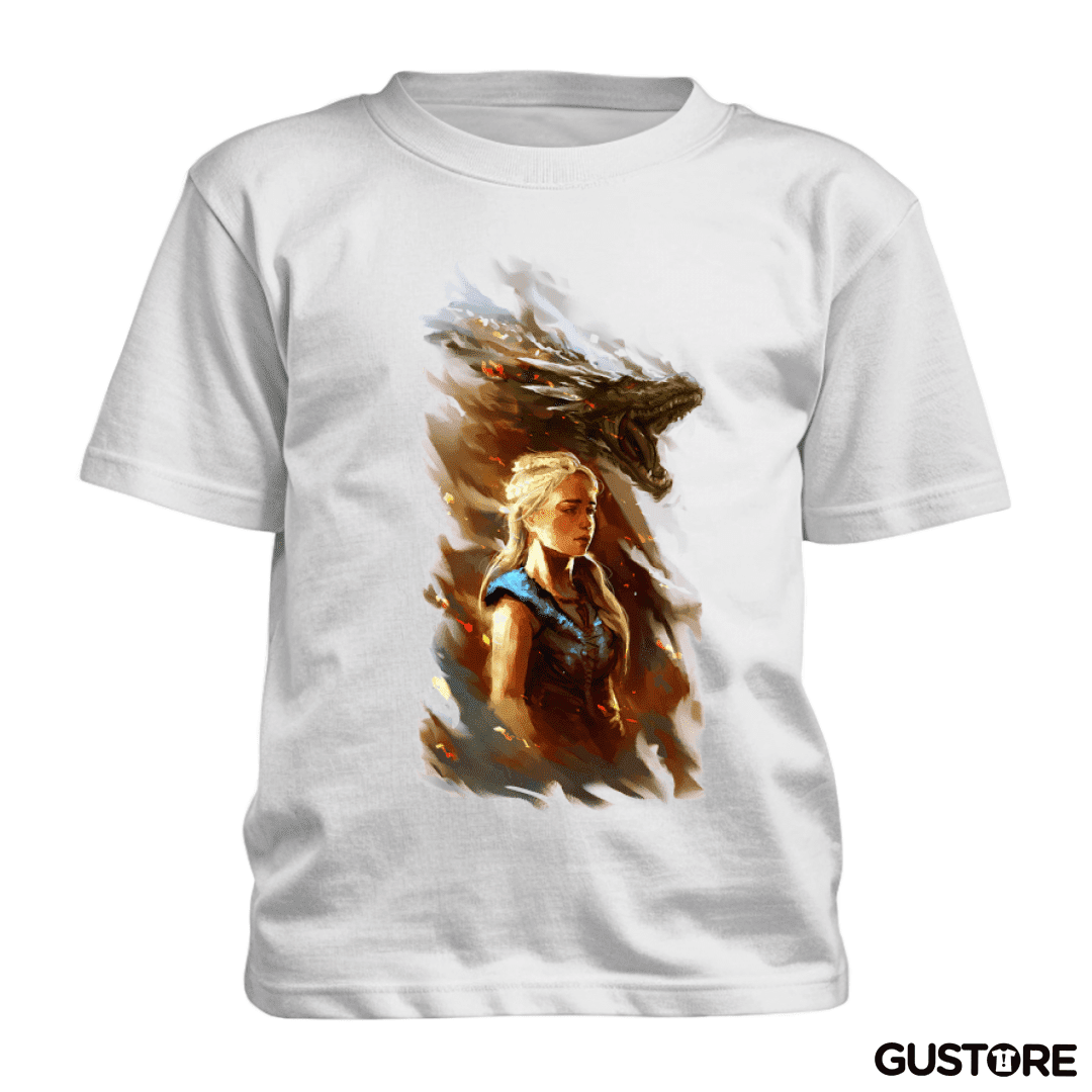 Polera de niño La reina de dragones