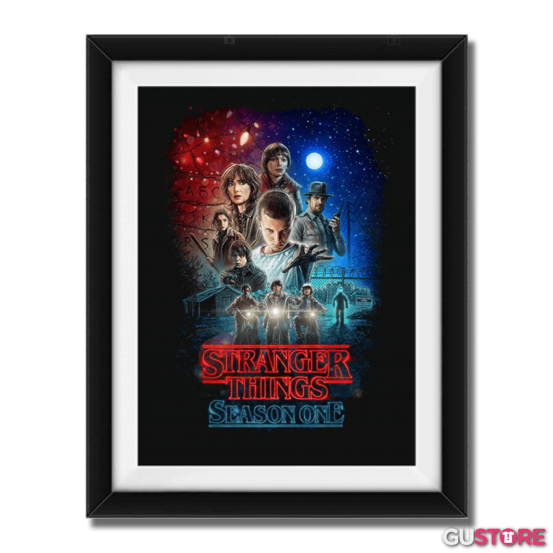 Cuadro decorativo Stranger things season one