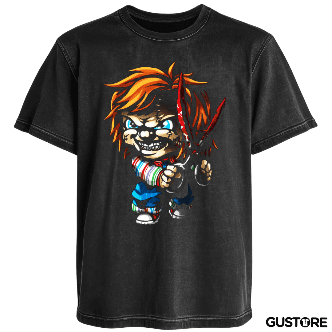 Polera desgastada Chuky