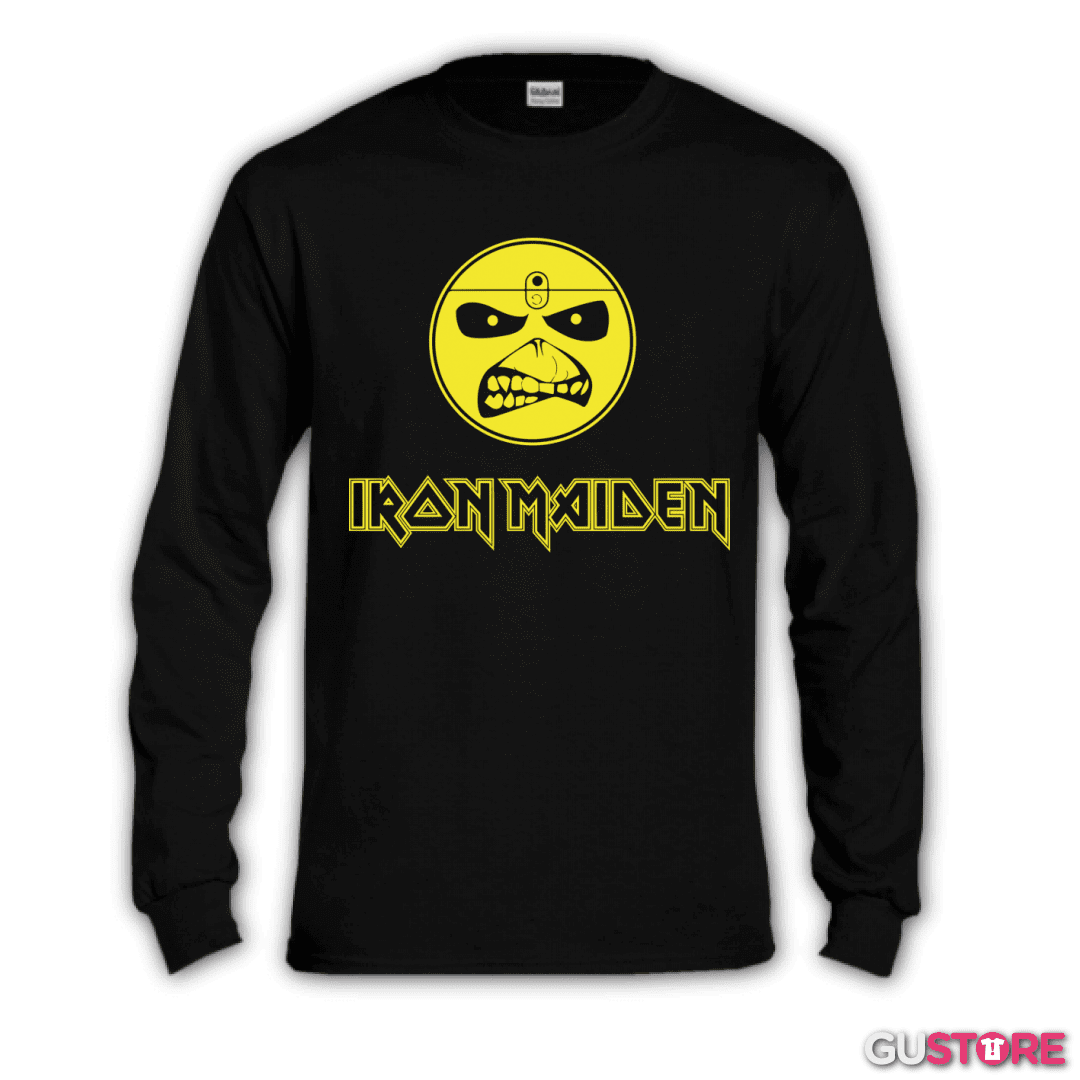 Polera manga larga Iron maiden