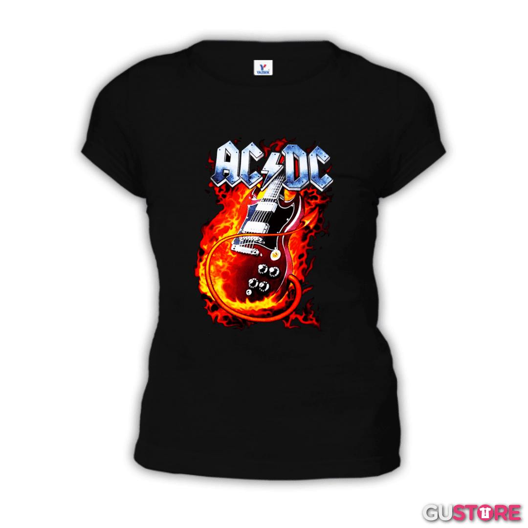 Polera de Mujer ACDC