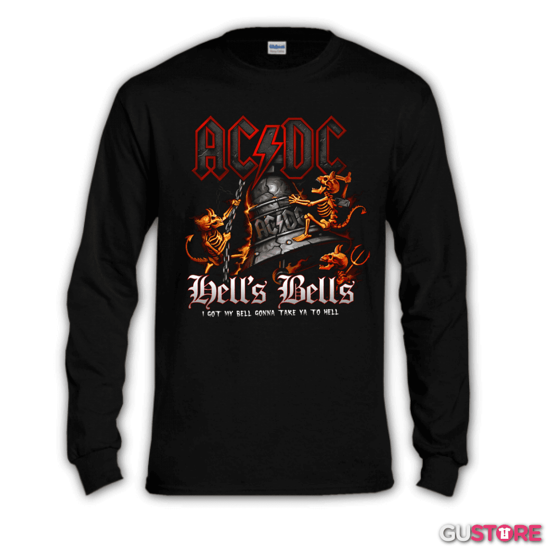 Polera manga larga Acdc 2