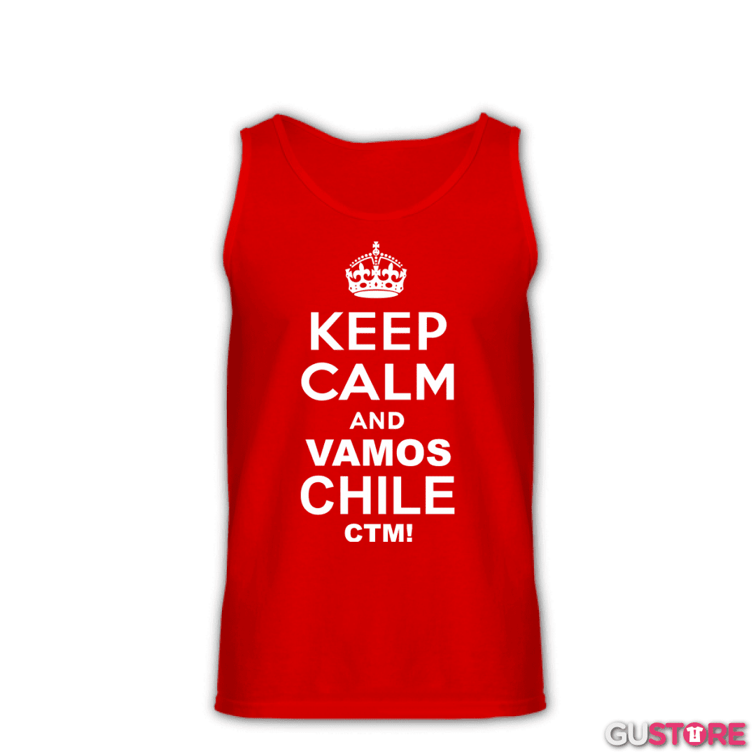 Sudadera Keep calm and vamos chile ctm