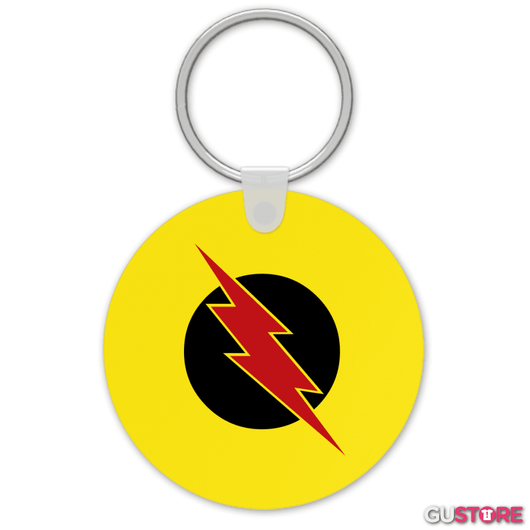 Llavero Rayo circular reversa