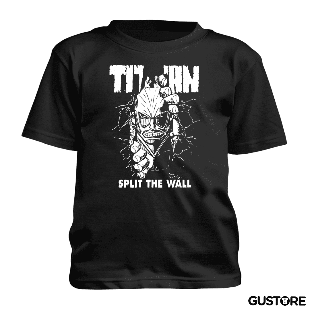 Polera de niño Titan - Split The Wall