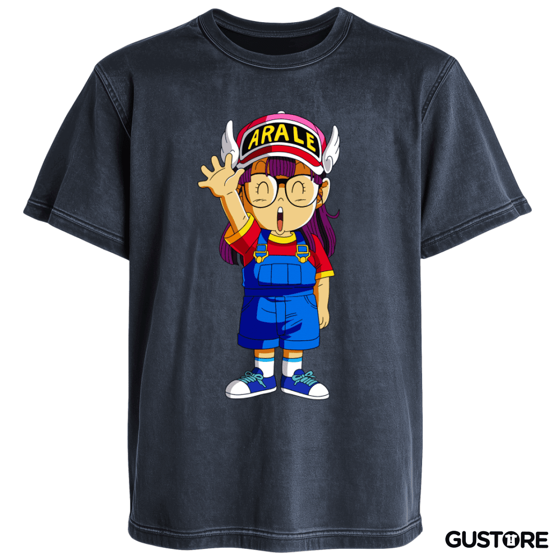 Polera desgastada Arale