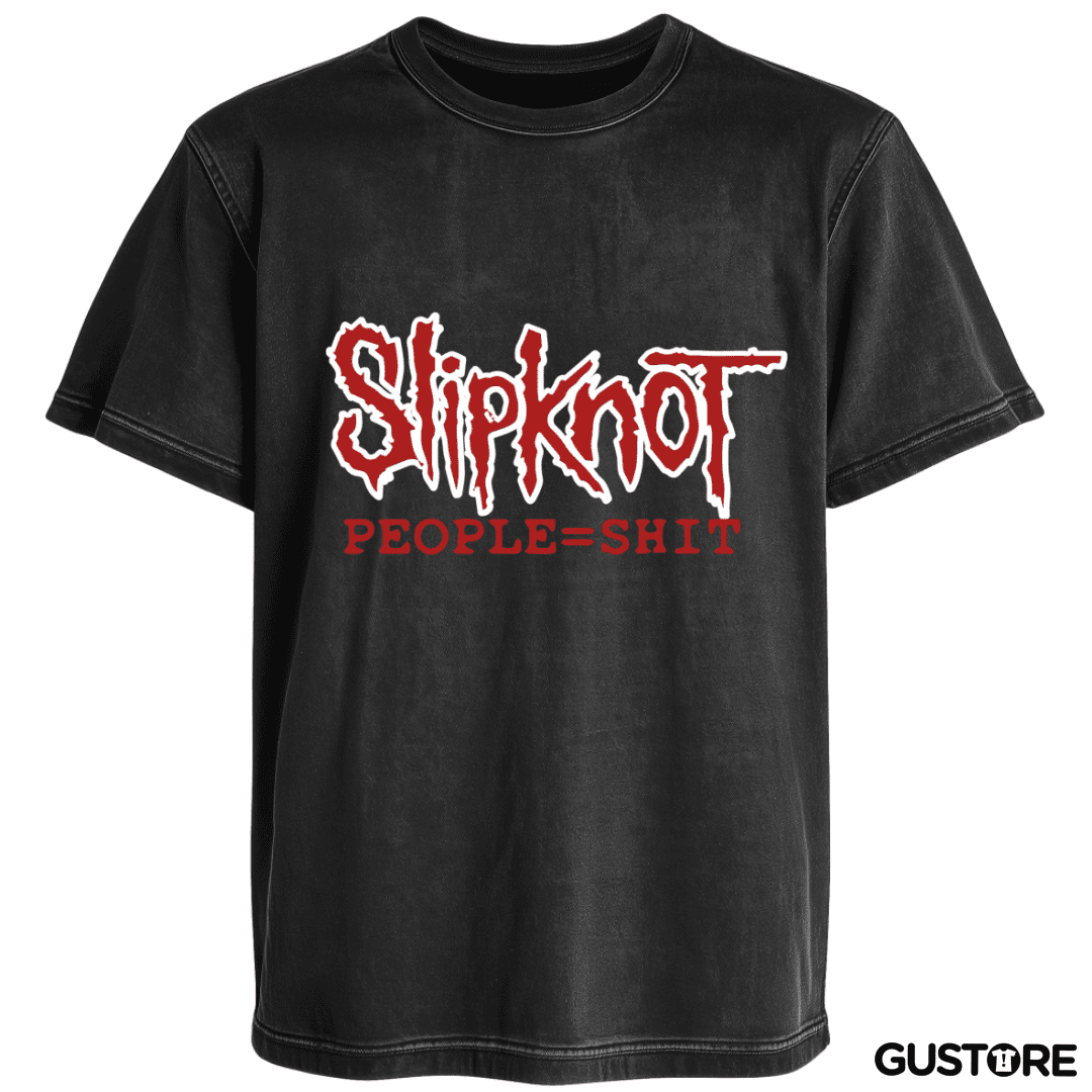 Polera desgastada Slipknot