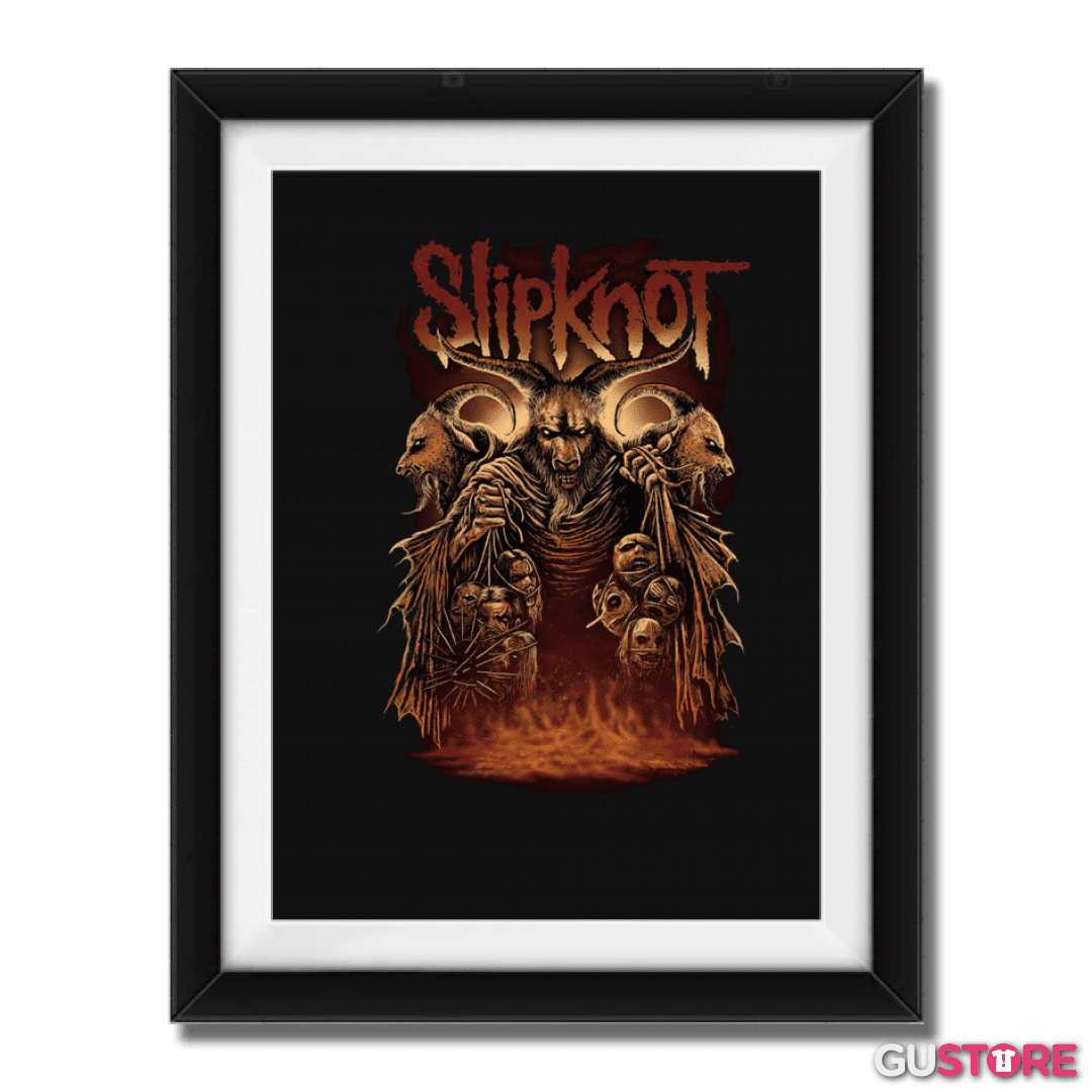 Cuadro decorativo Slipknot full color