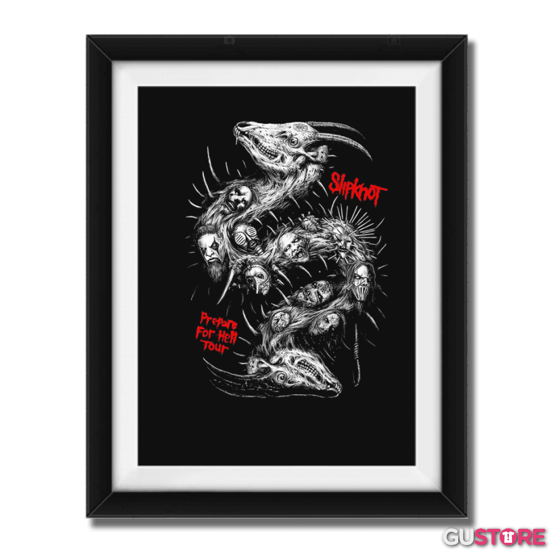 Cuadro decorativo Slipknot full color 2