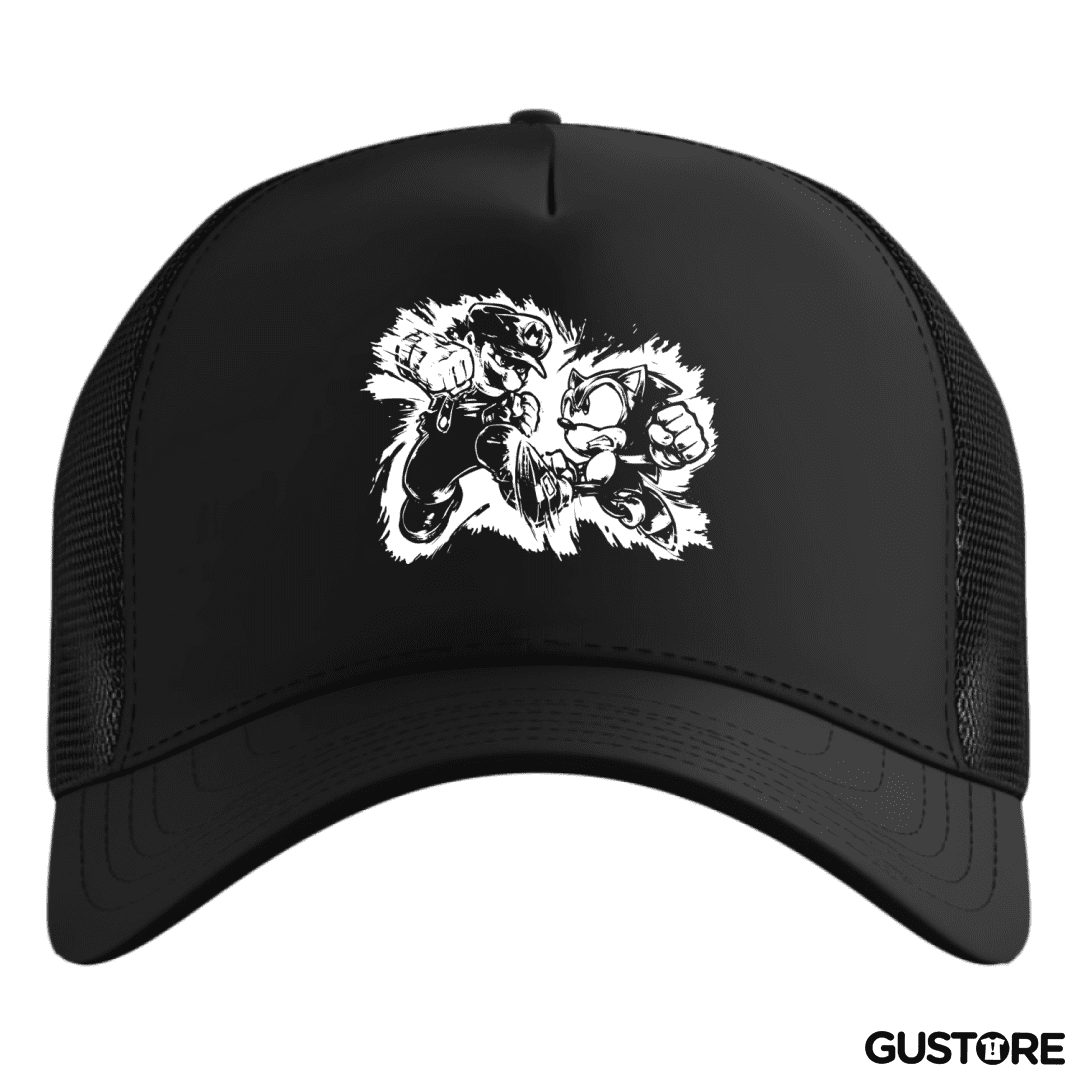 Gorro Tio del bigote Vs Herizo Sonico