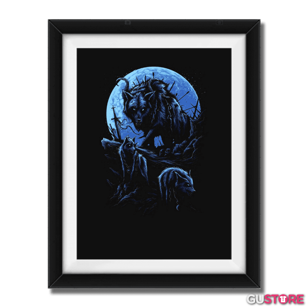 Cuadro decorativo Wolf 3