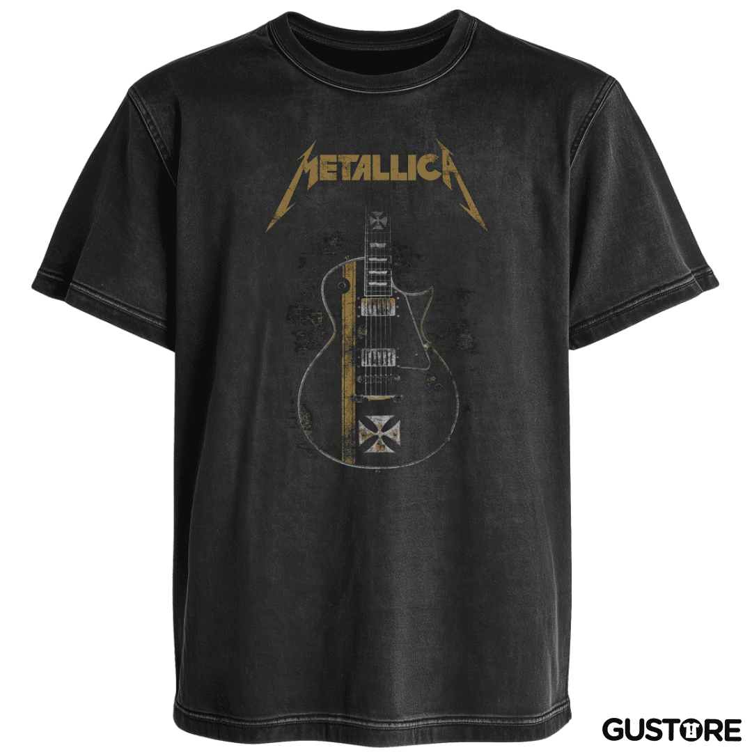 Polera desgastada Metallica 1