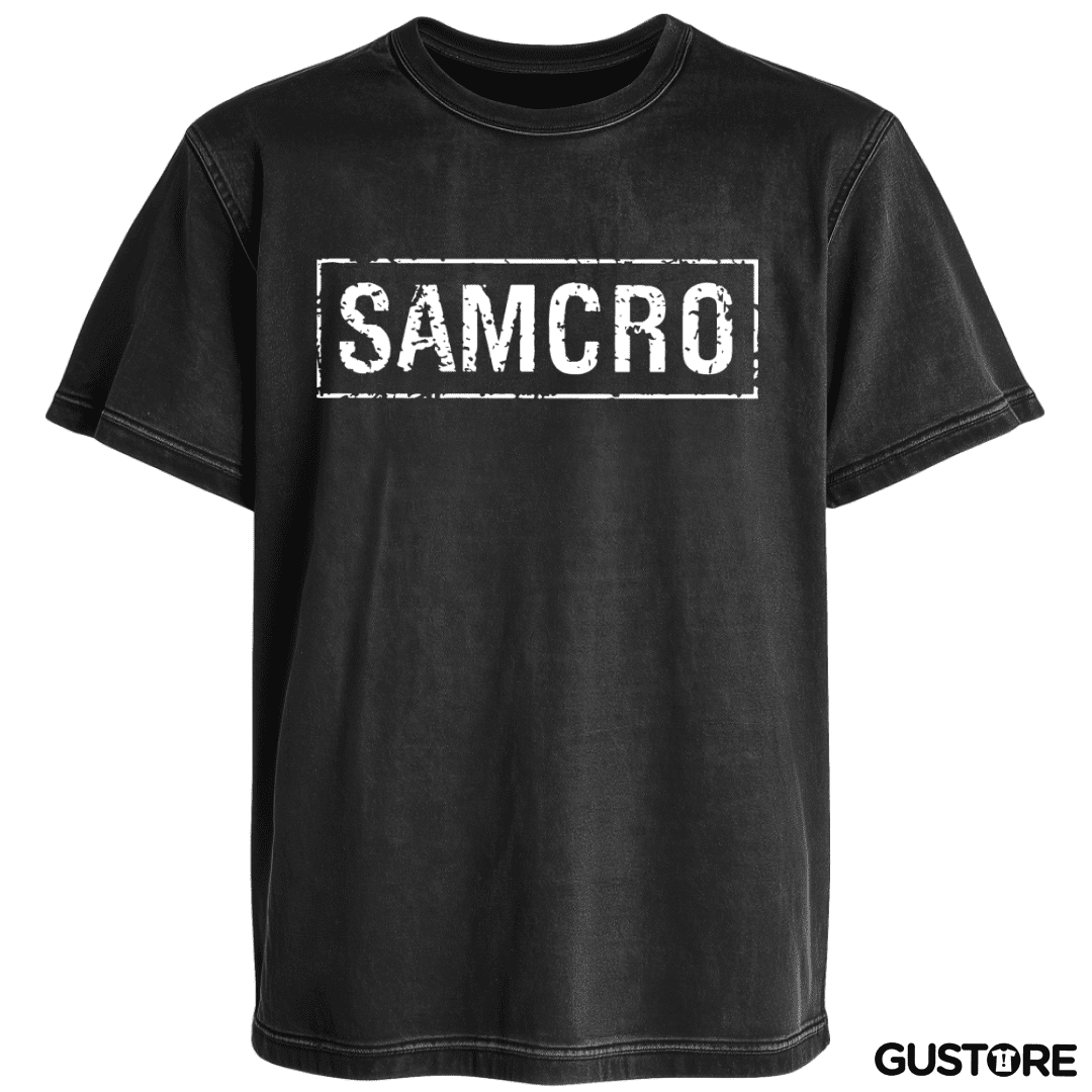Polera desgastada SAMCRO