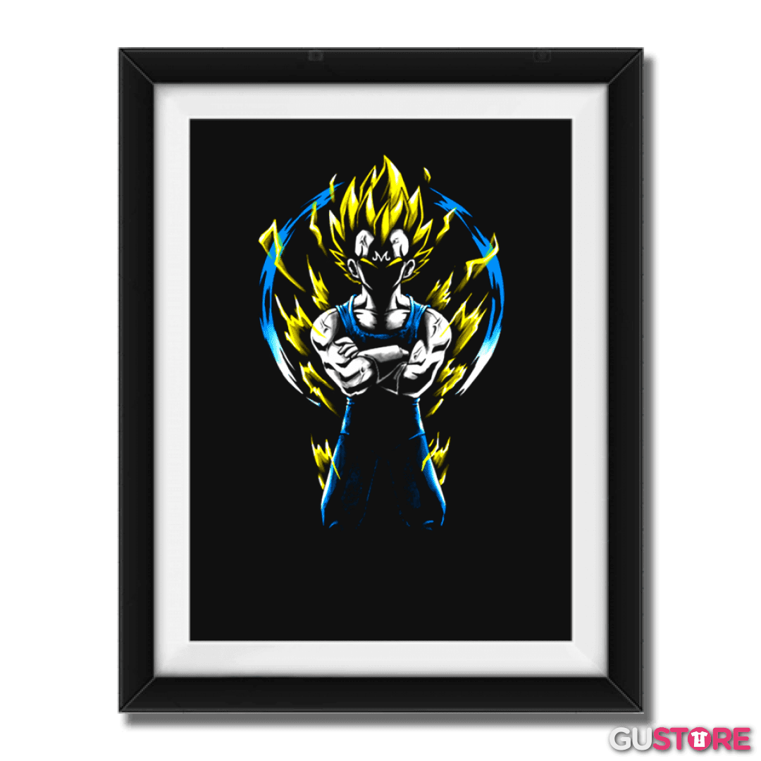 Cuadro decorativo Majin vegeta