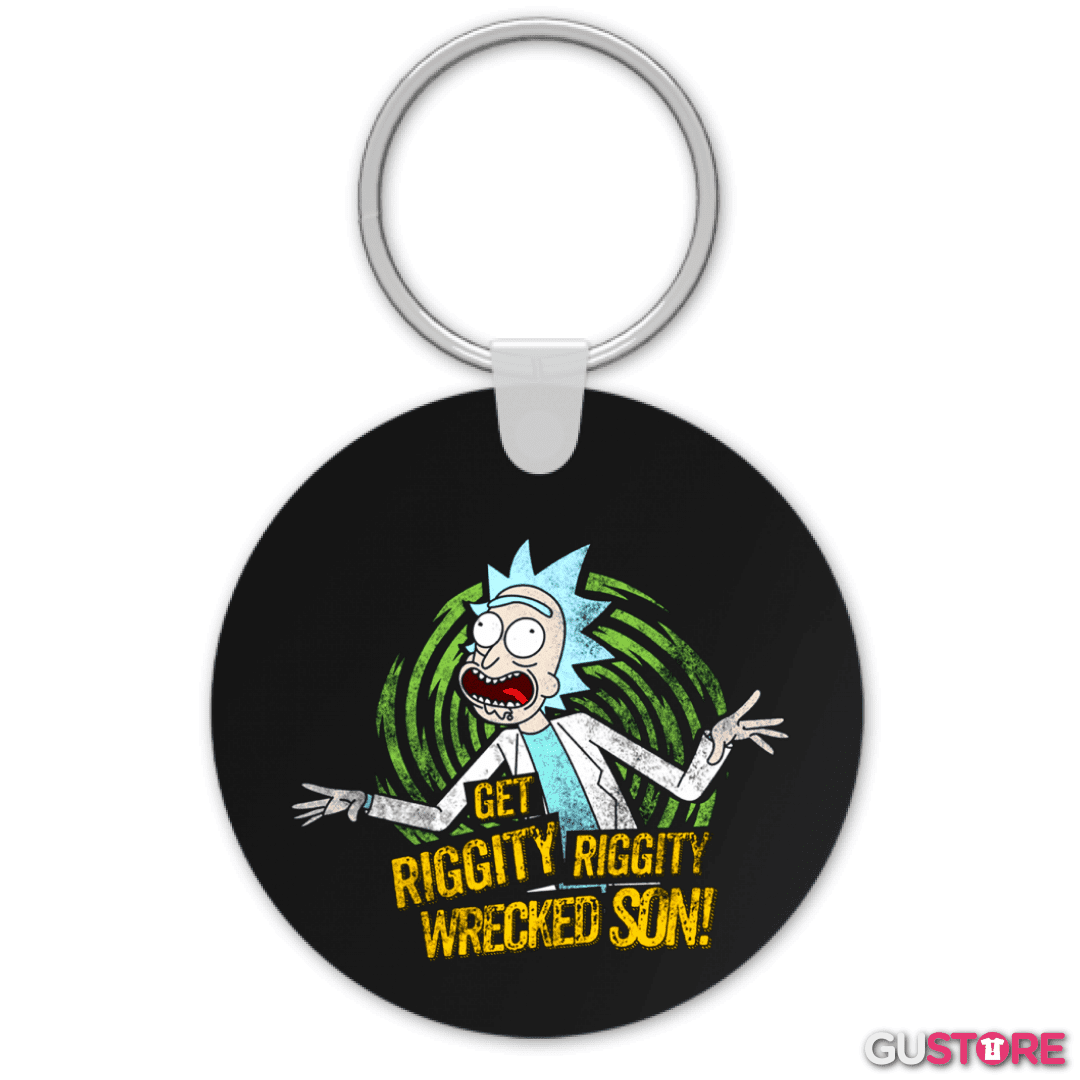 Llavero get riggity riggity wrecked son