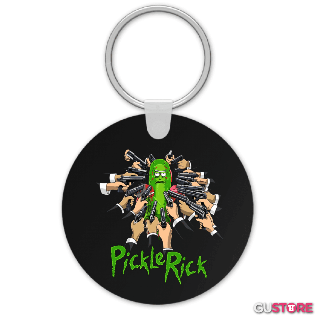 Llavero Pickle rick armas